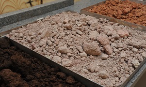 Matéria-prima de materiais cerâmicos na construção civil